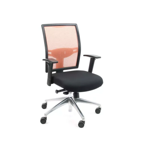 0refurbished bureaustoel ergonomisch design projectas v1 oranje nen 1335 bureaustoelen 274 op afbetaling