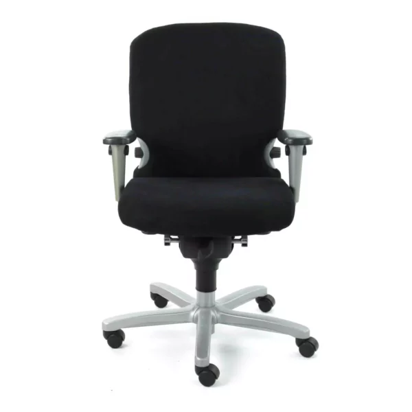 0refurbished bureaustoel zwart regain ergonomisch comforto 77 npr1813 bureaustoelen 556 op afbetaling